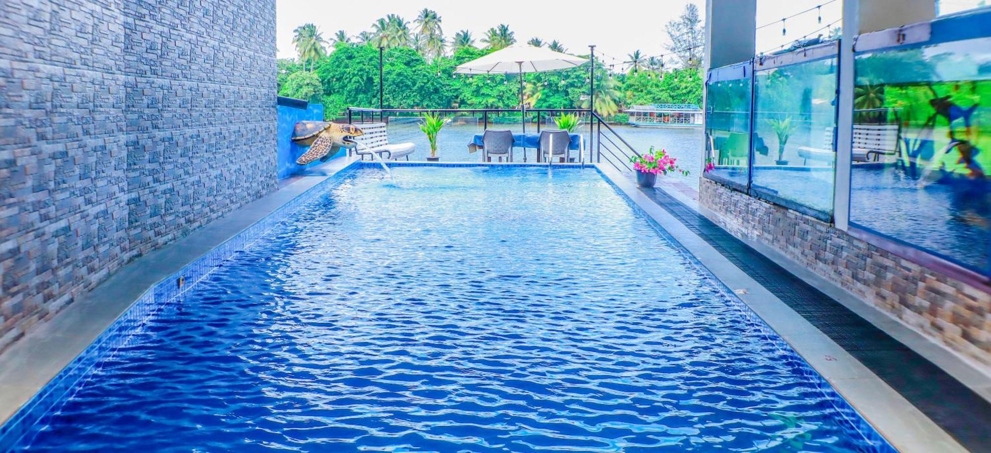 Hotel Amber House Lanka Bentota Exterior foto
