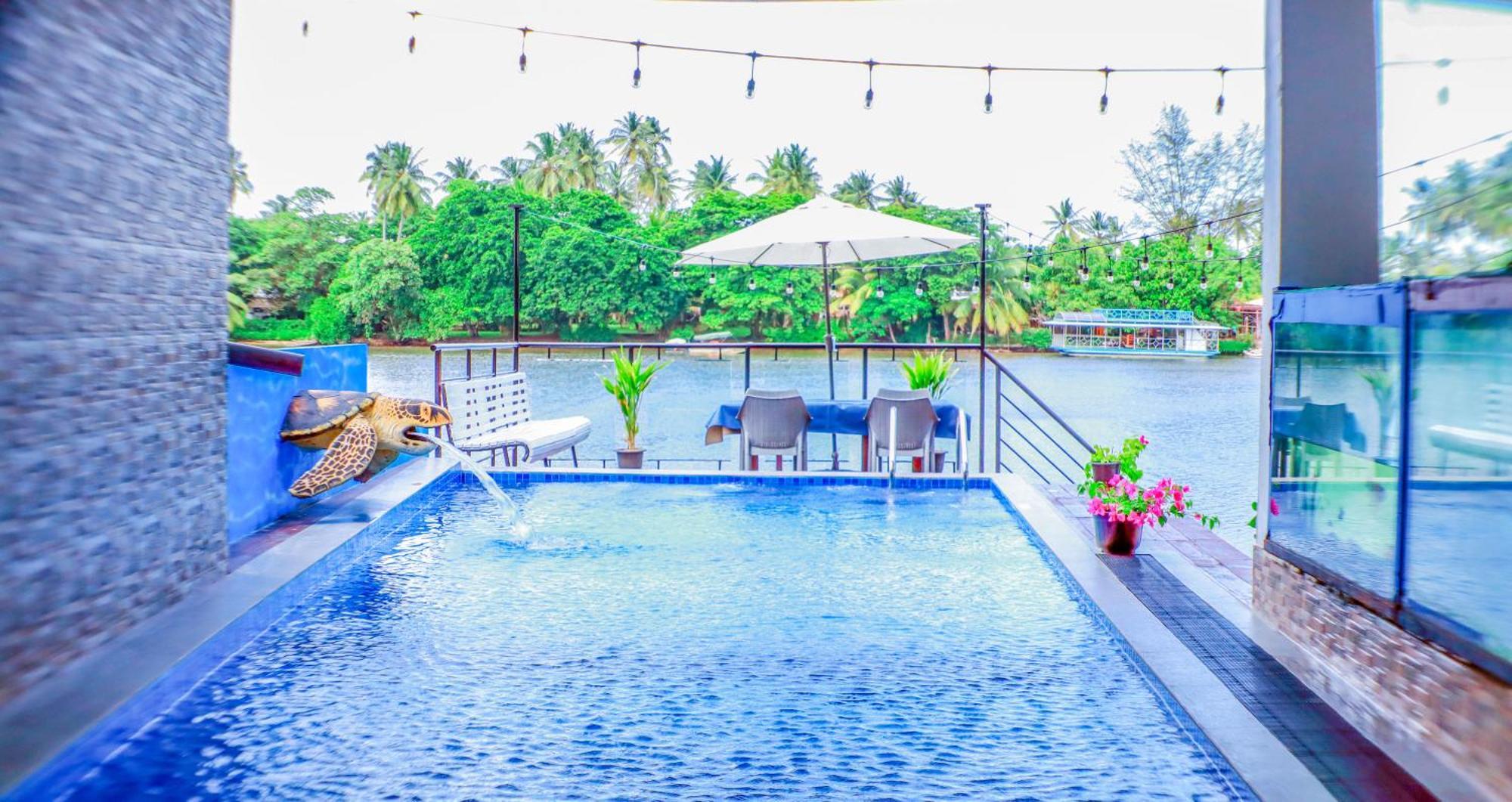 Hotel Amber House Lanka Bentota Exterior foto